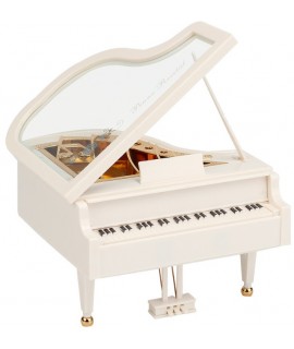鋼琴 旋轉音樂盒 帶燈光 MUSIC BOX